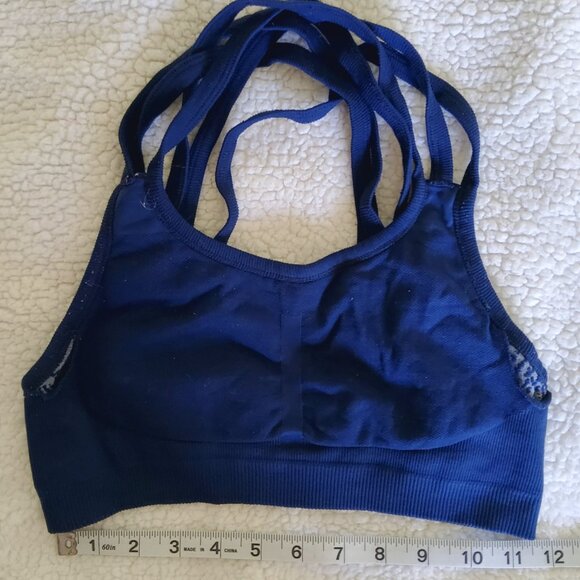 Break Rules, Break Records Medium Sports Bra - Picture 3 of 5